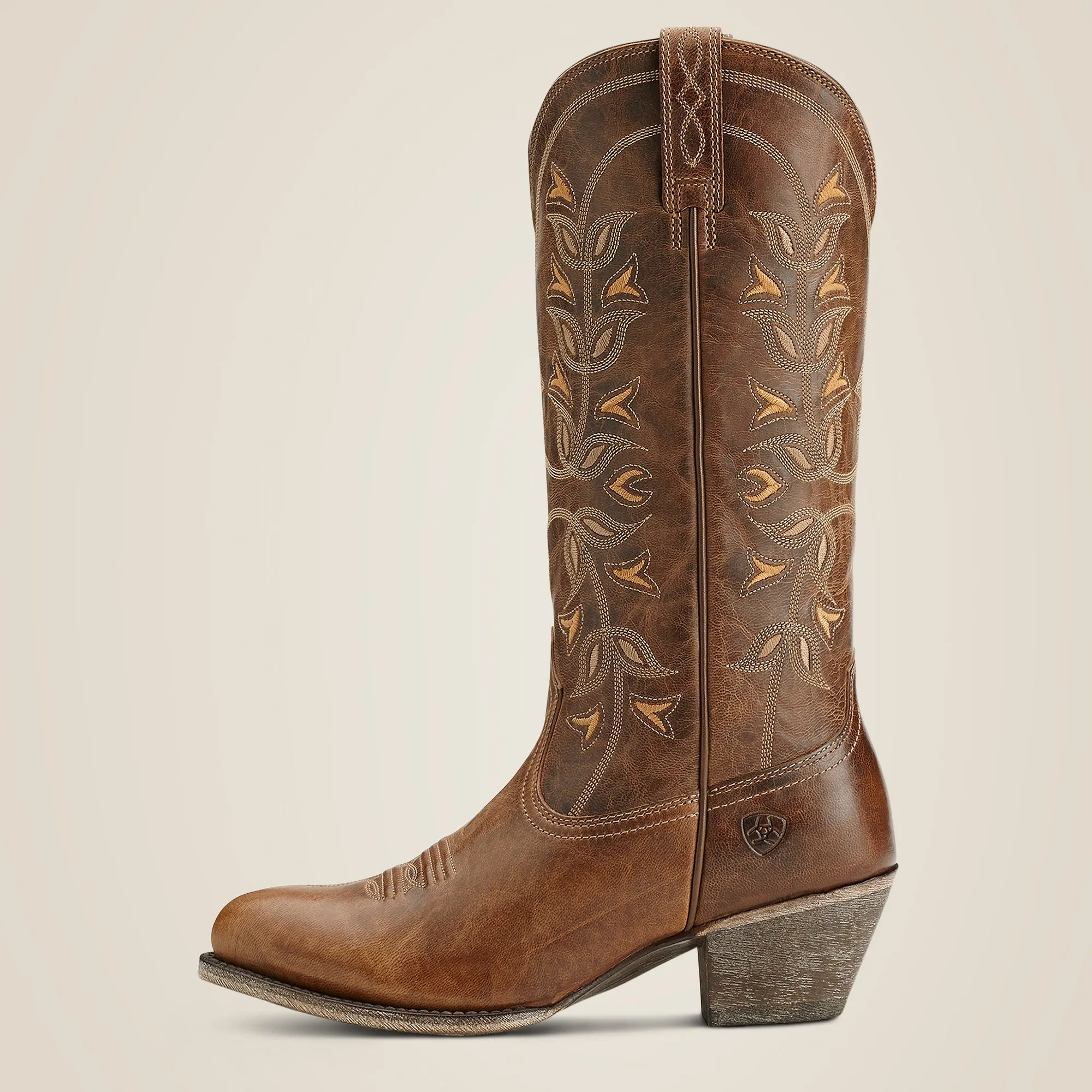 Ariat Ladies 10014100 Desert Holly Western Boots in Pearl