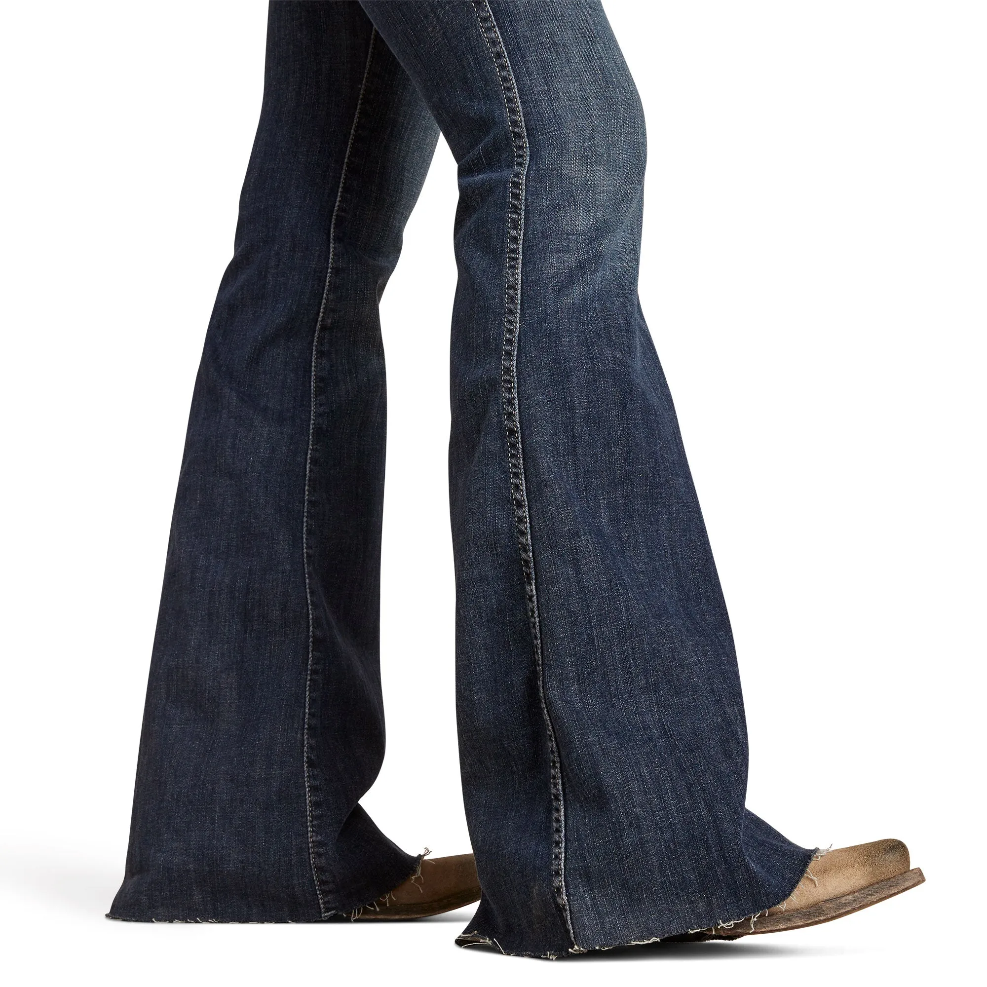 Ariat Ladies 10045405 High Rise Doba Flared Jeans