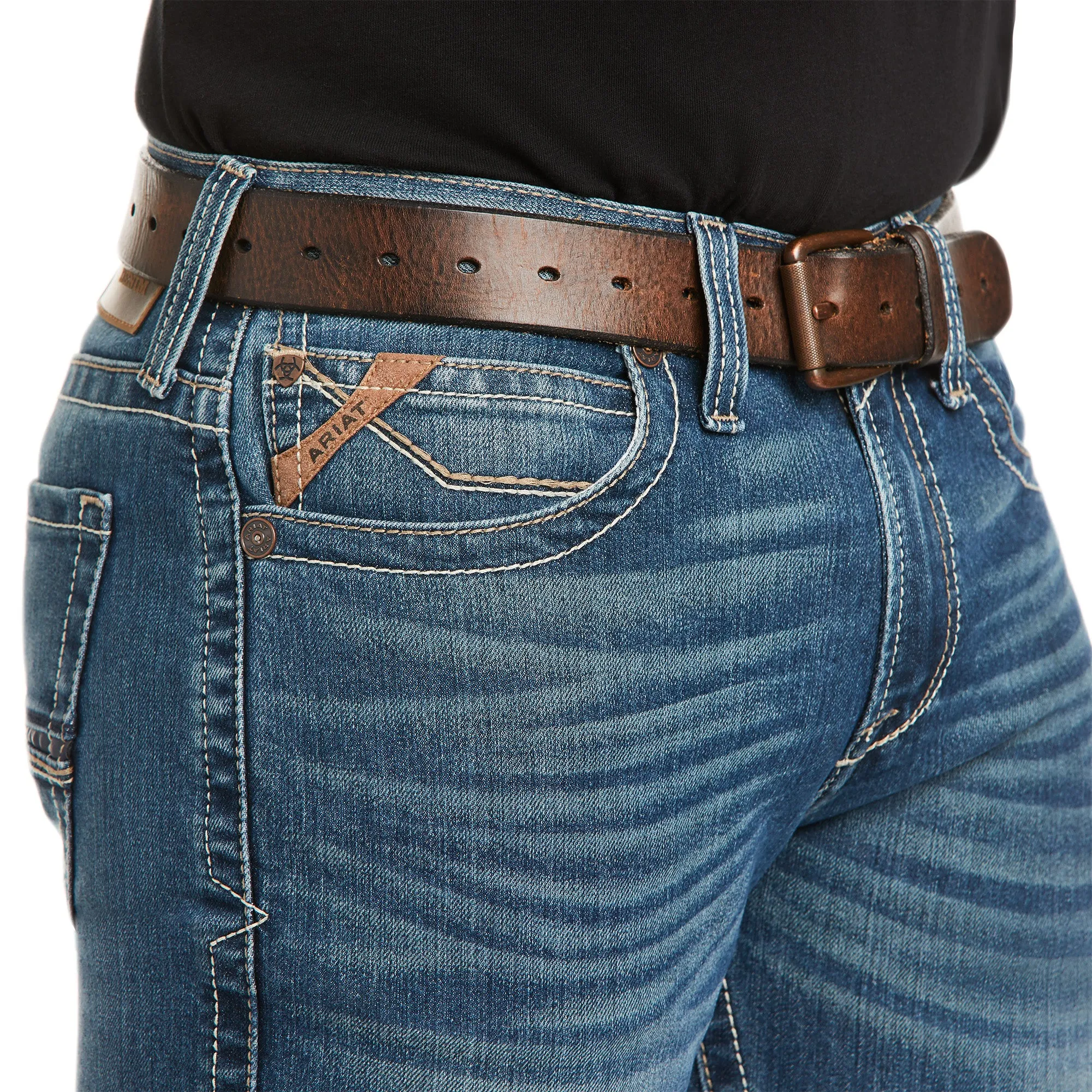 Ariat Mens M7 Brandtley M7 Slim Fit Straight Leg Jeans 10036080