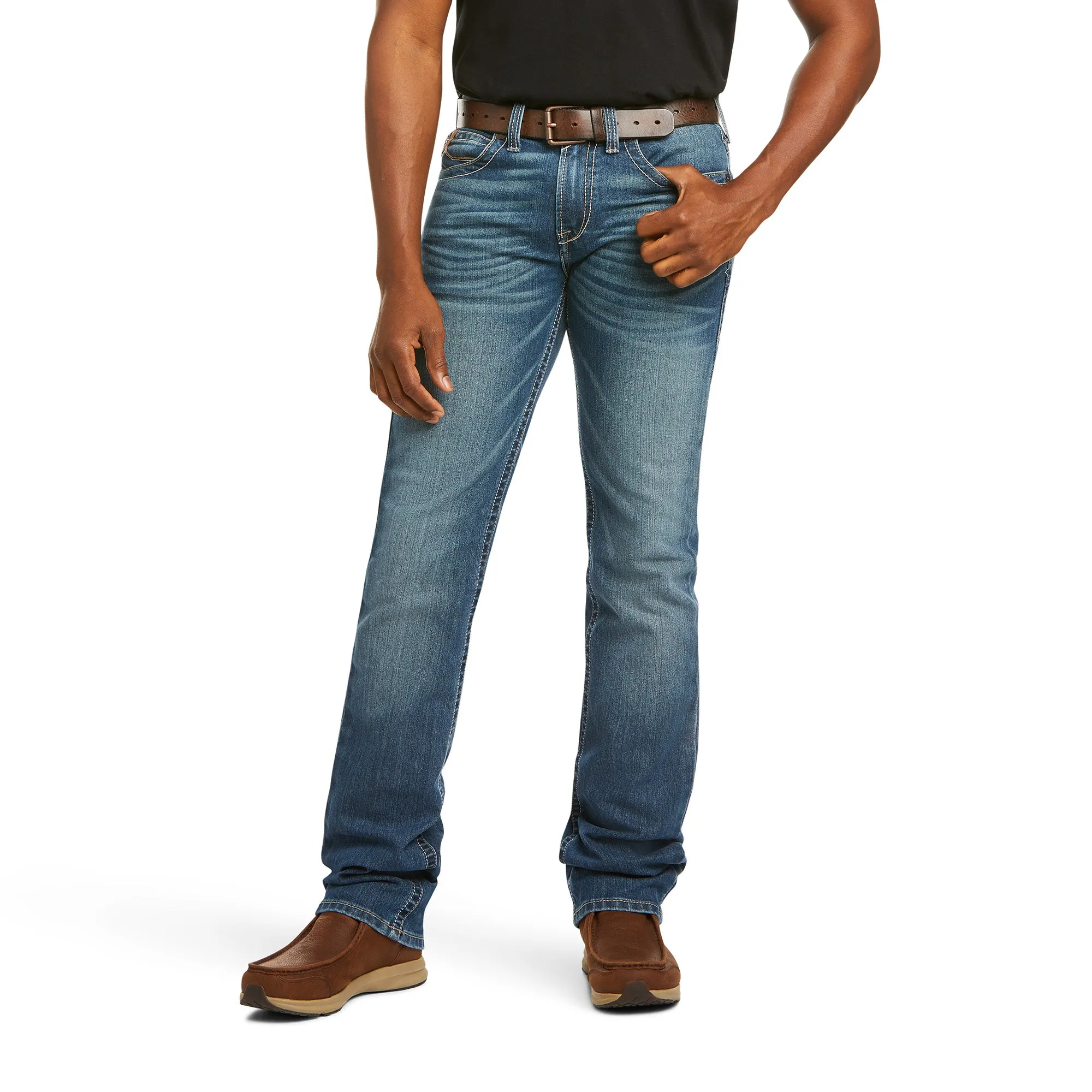 Ariat Mens M7 Brandtley M7 Slim Fit Straight Leg Jeans 10036080