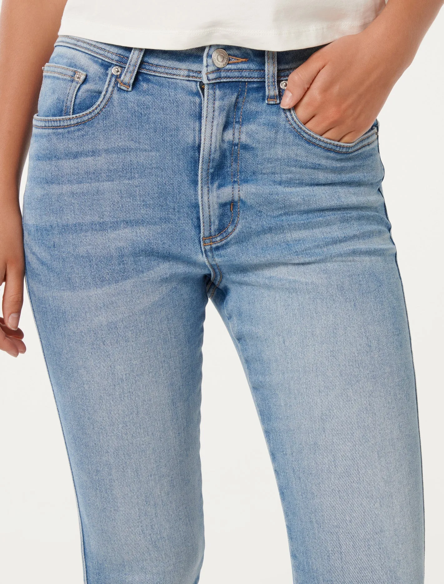 Ashley Mid-Rise Skinny Jeans