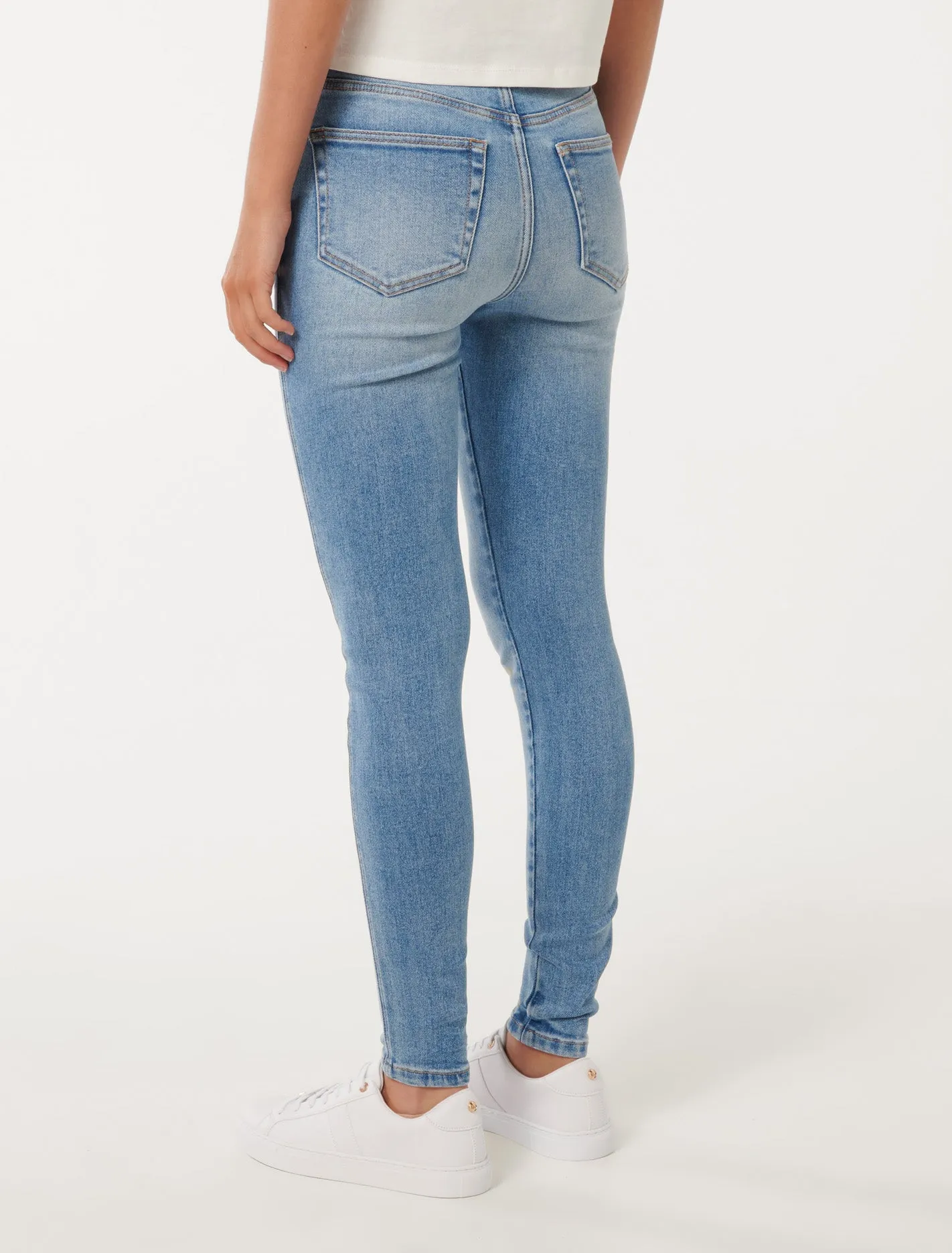 Ashley Mid-Rise Skinny Jeans