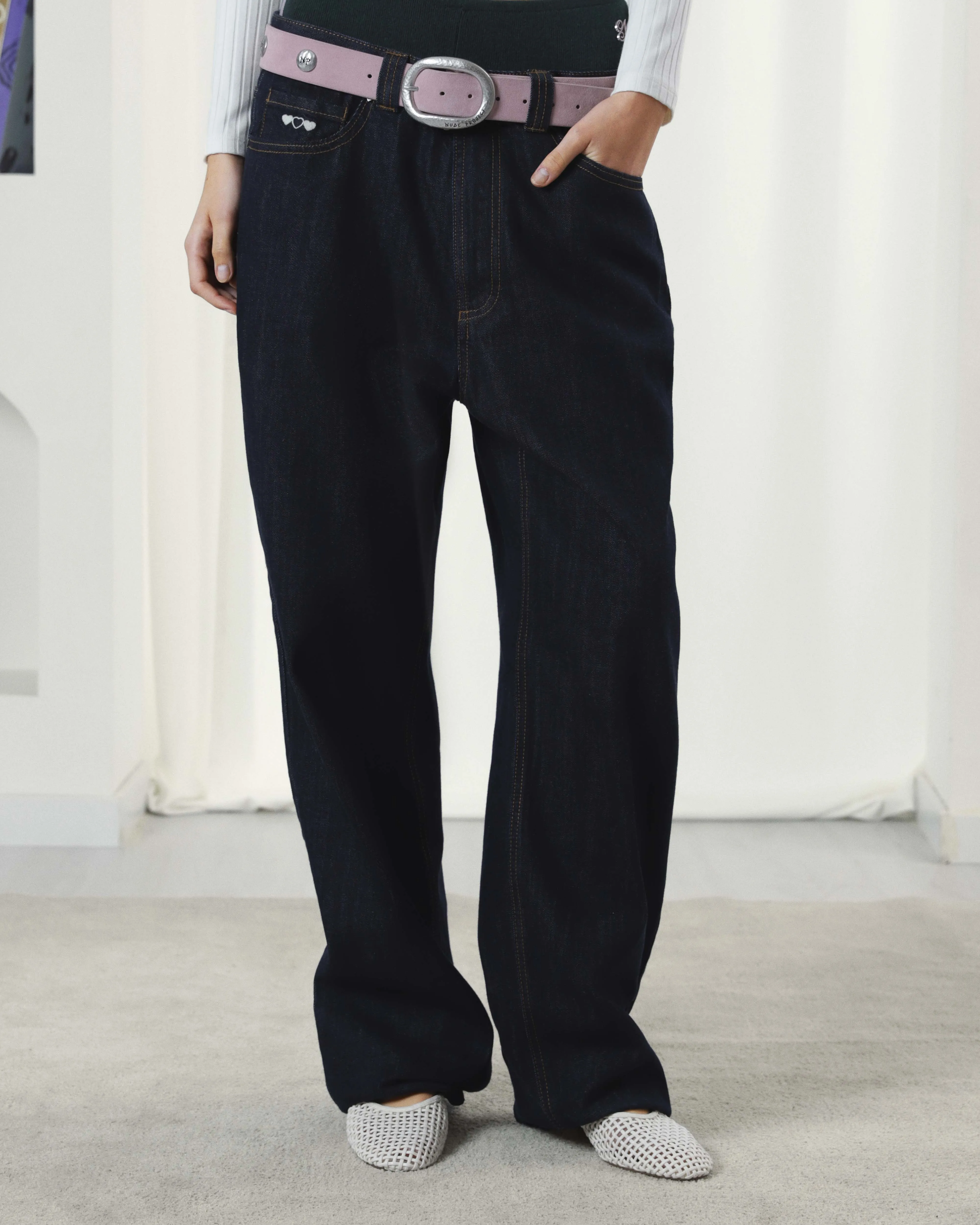 Basic Jeans Raw Indigo