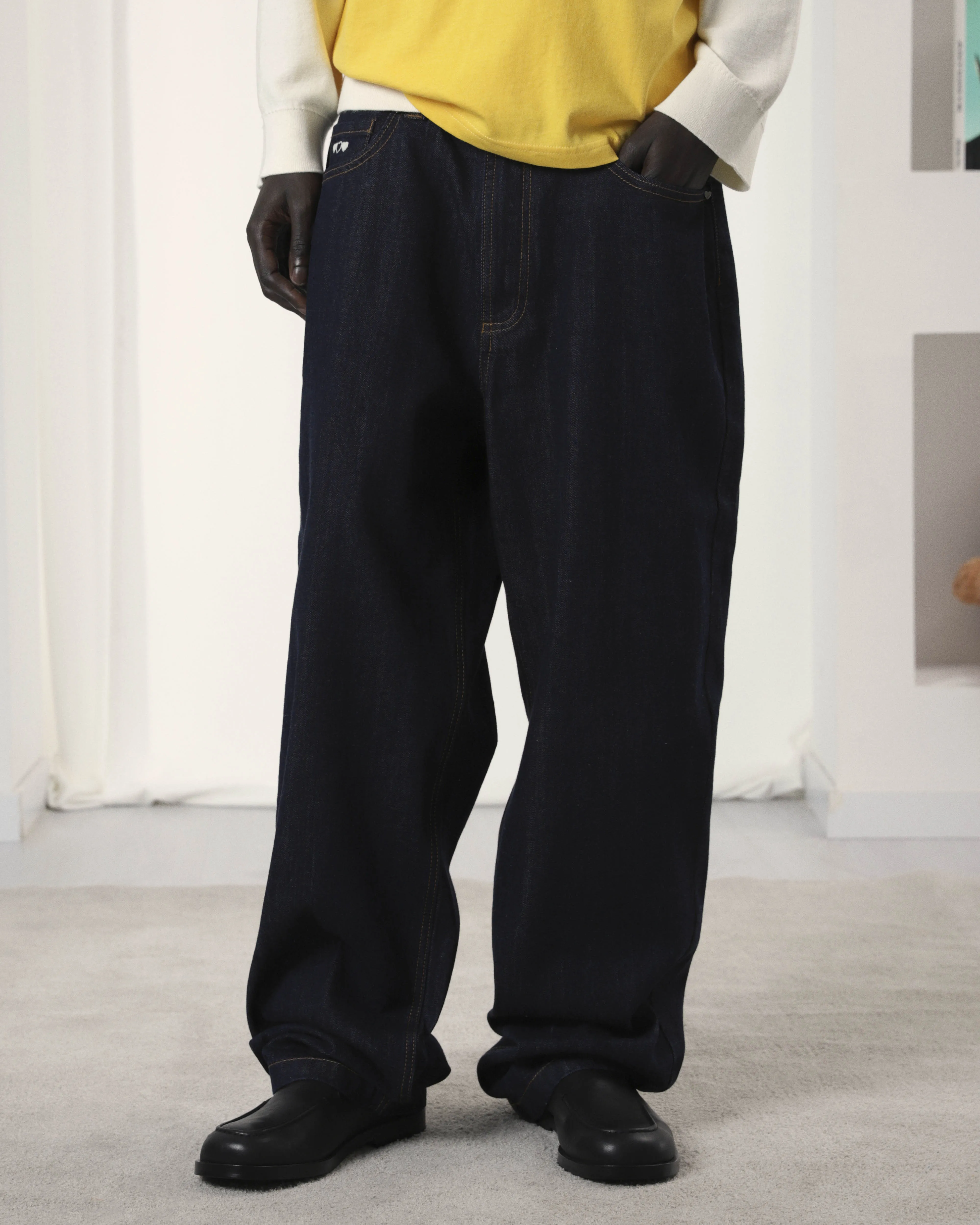 Basic Jeans Raw Indigo