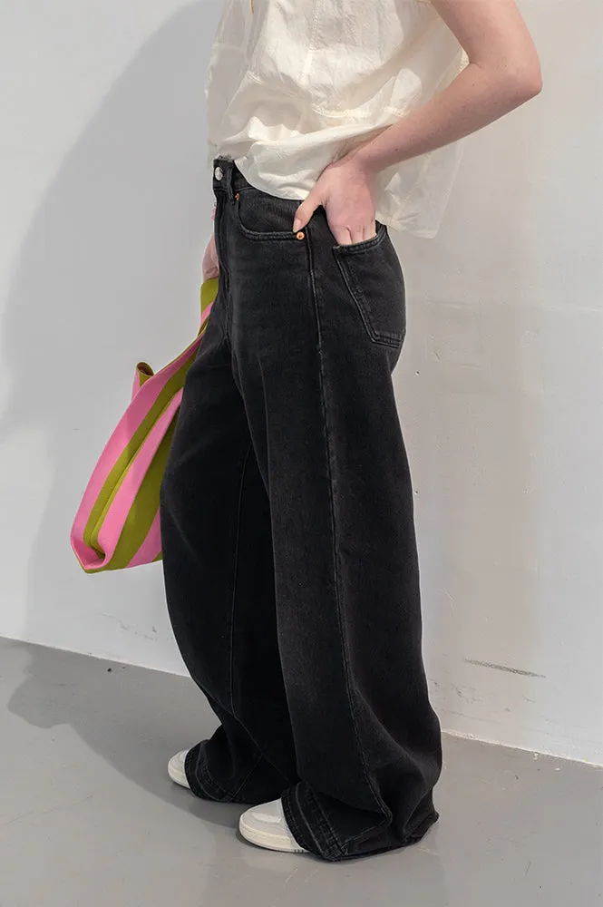 Bellerose Parthe Used Black Jeans