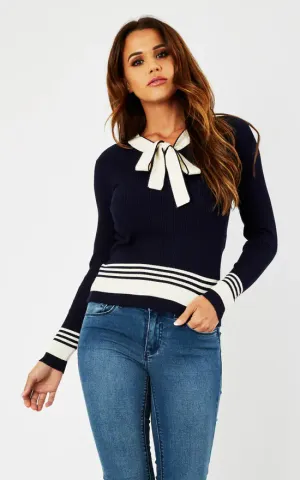 Blue 'Leon' Top