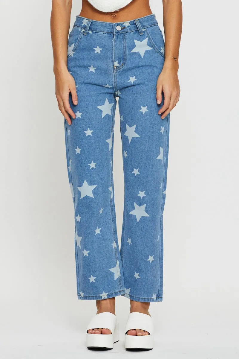 Blue Star Denim Jeans