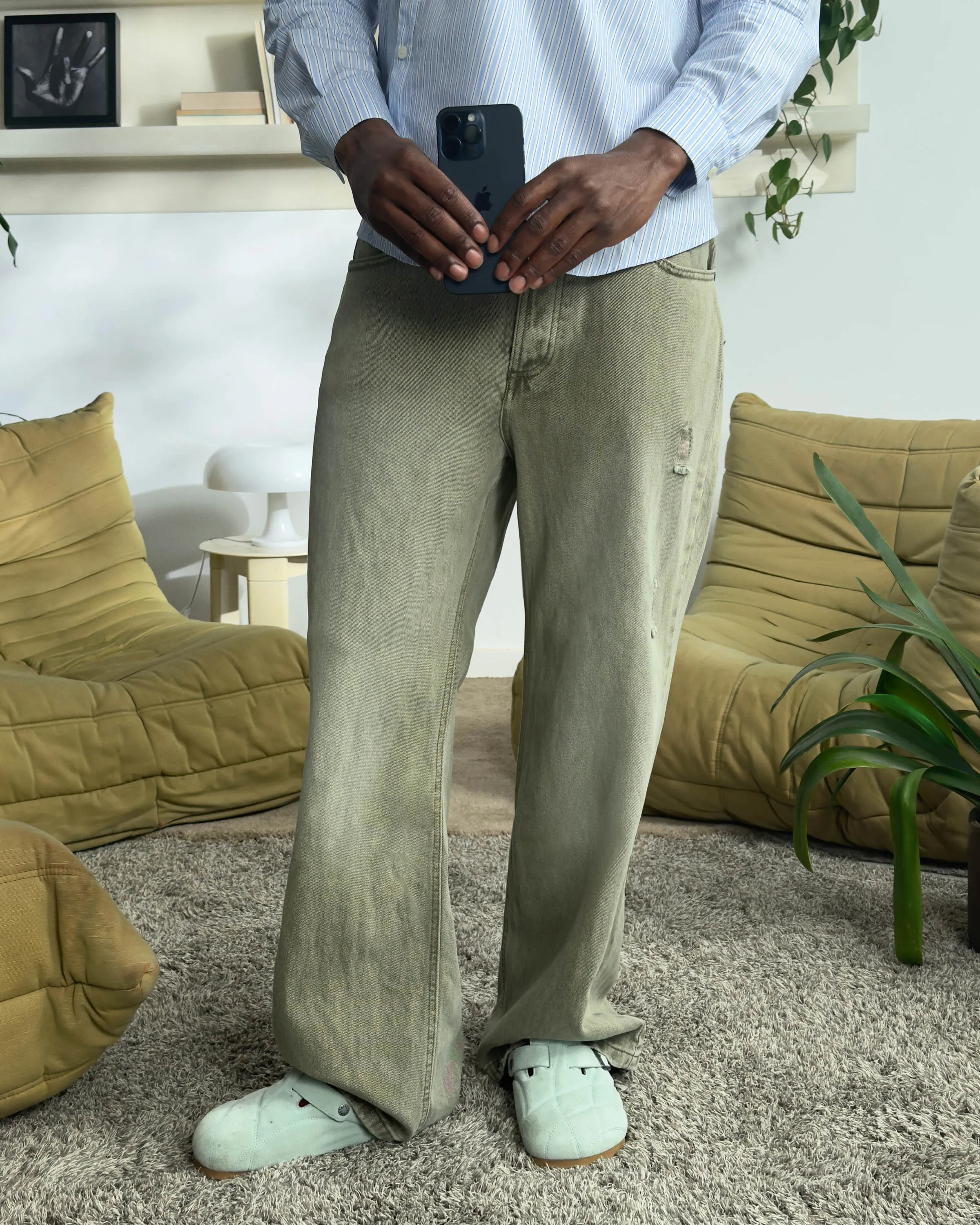 Bootcut Jeans Green