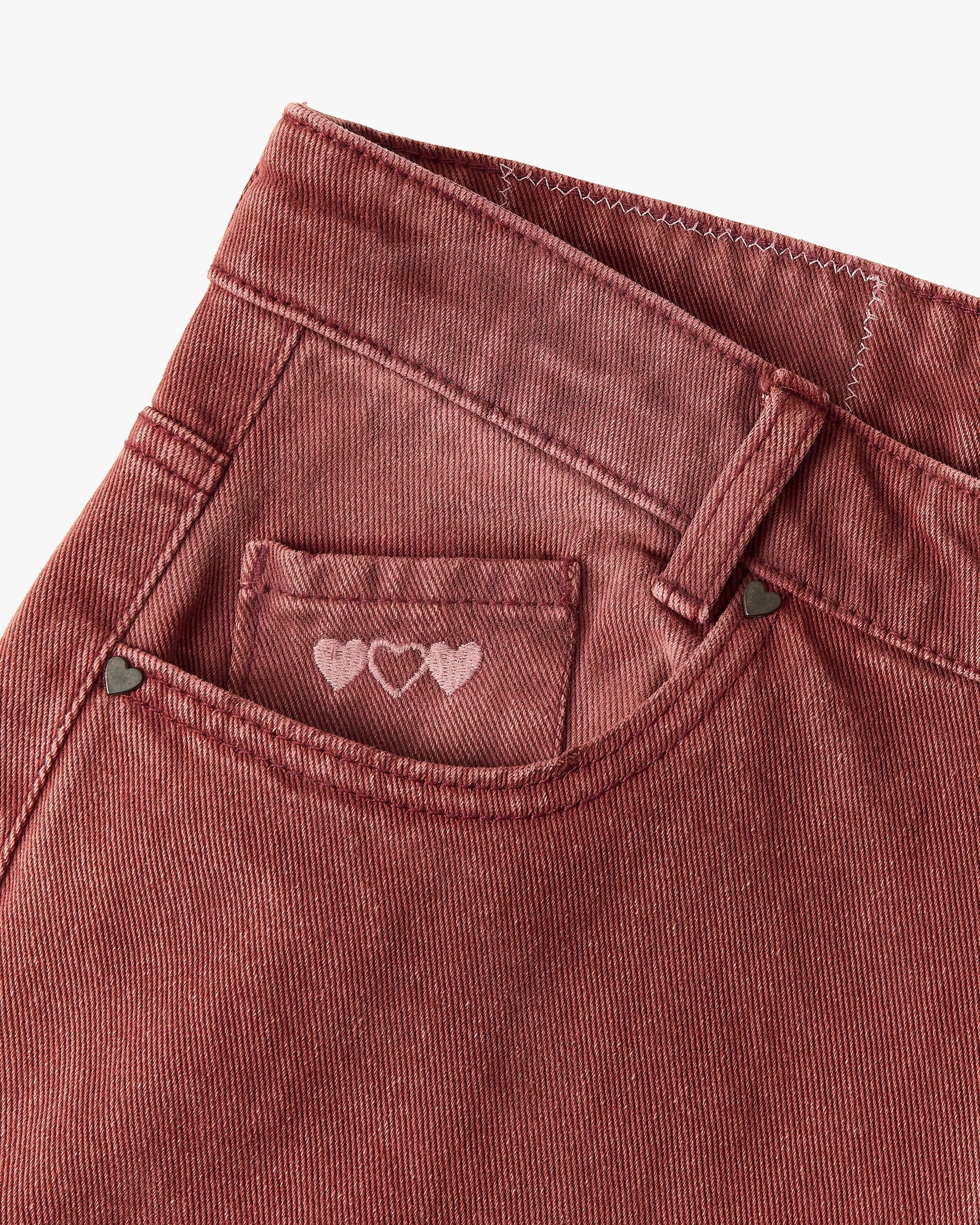 Bootcut Jeans Red