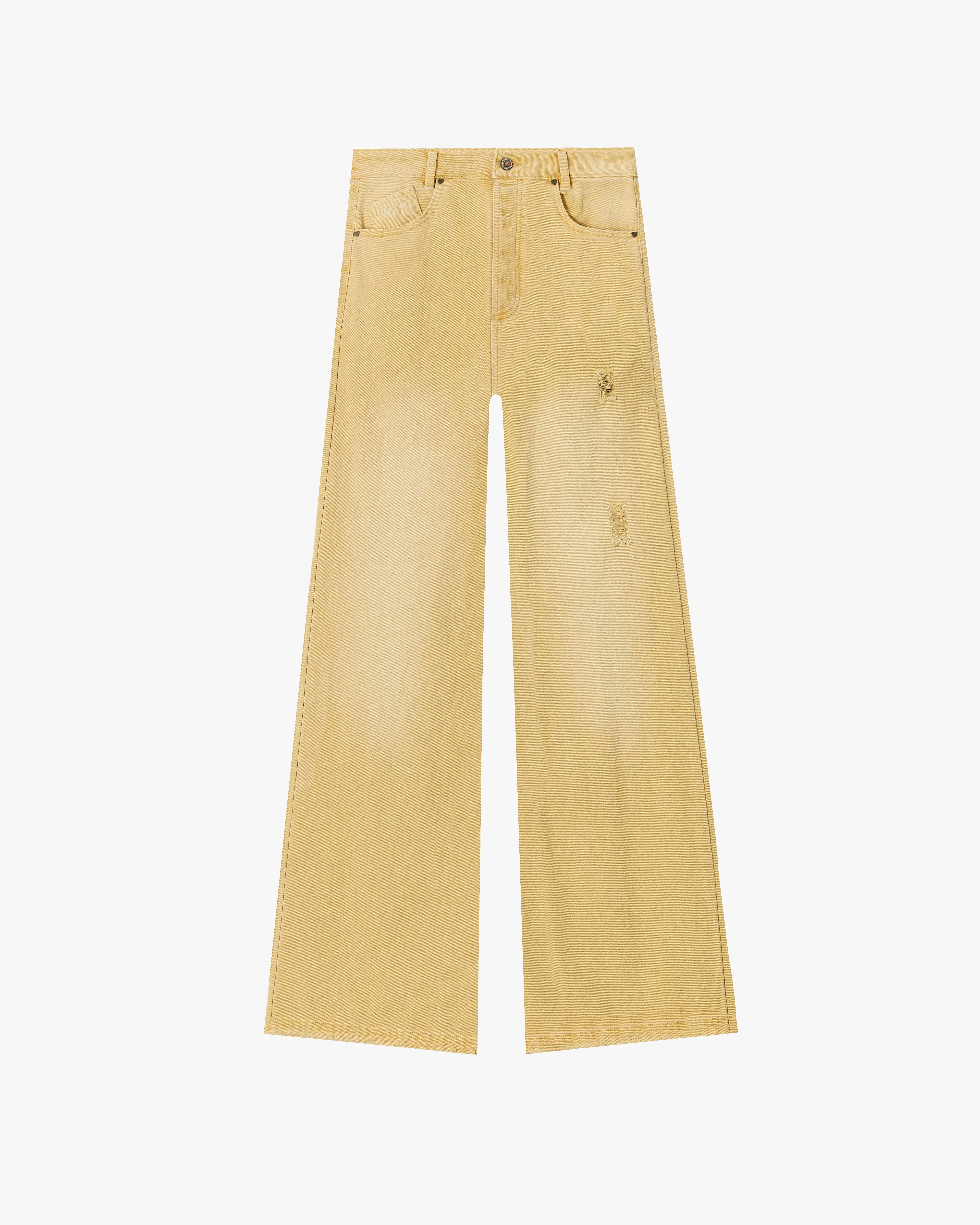 Bootcut Jeans Yellow