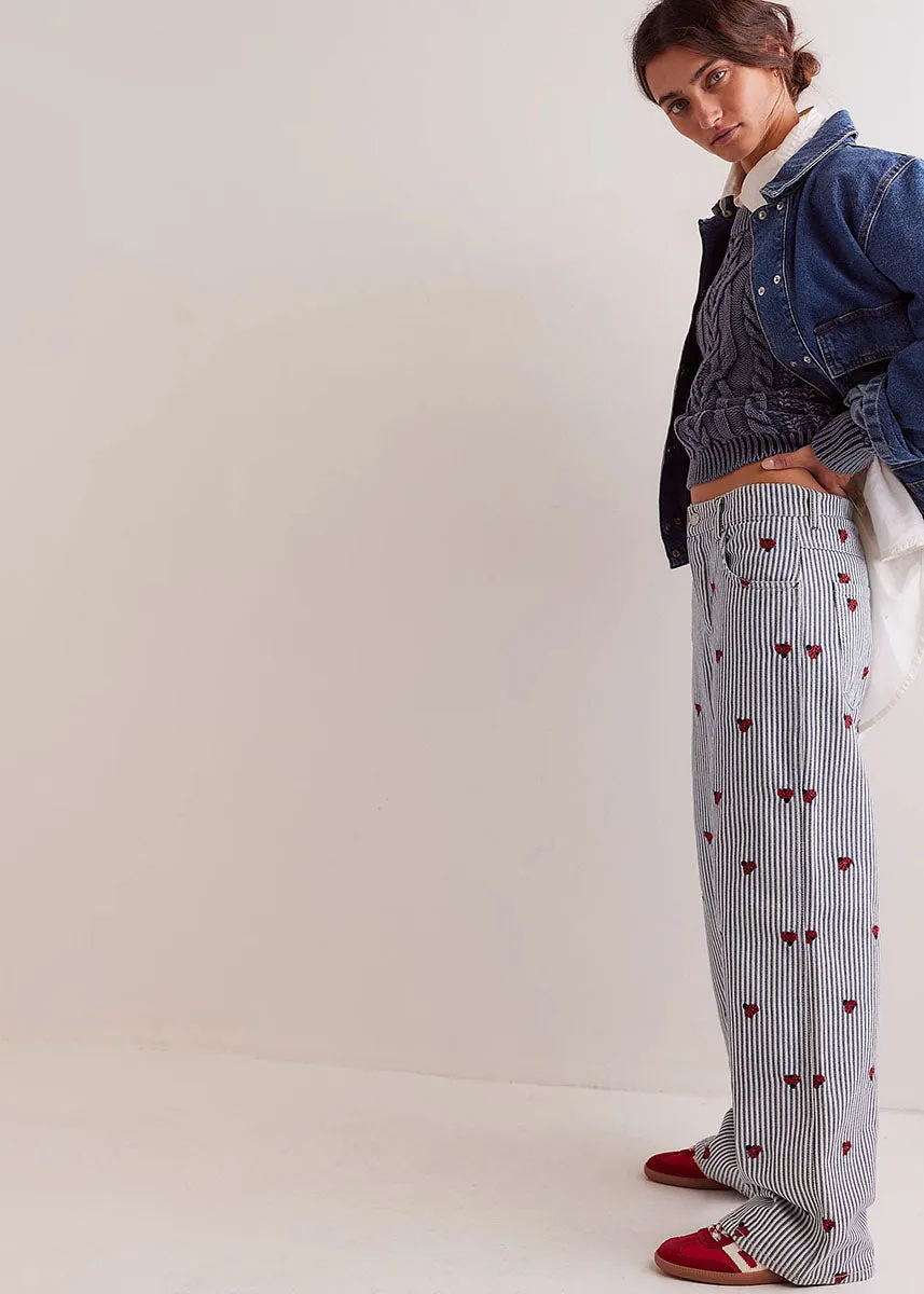 Bugged Out Straight Leg Pant - Lady Luck