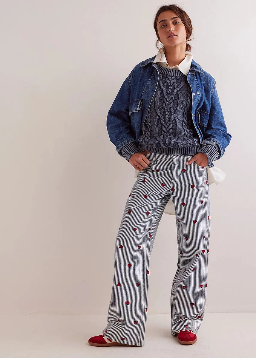 Bugged Out Straight Leg Pant - Lady Luck