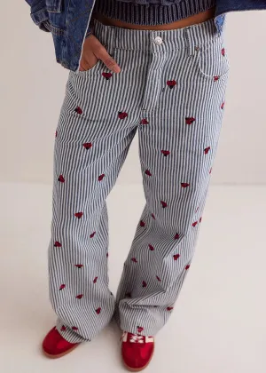 Bugged Out Straight Leg Pant - Lady Luck