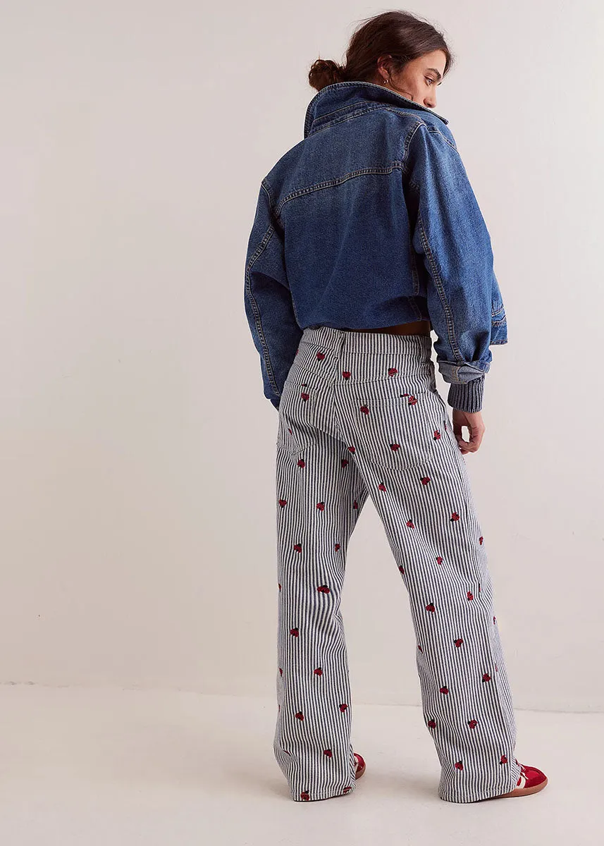 Bugged Out Straight Leg Pant - Lady Luck