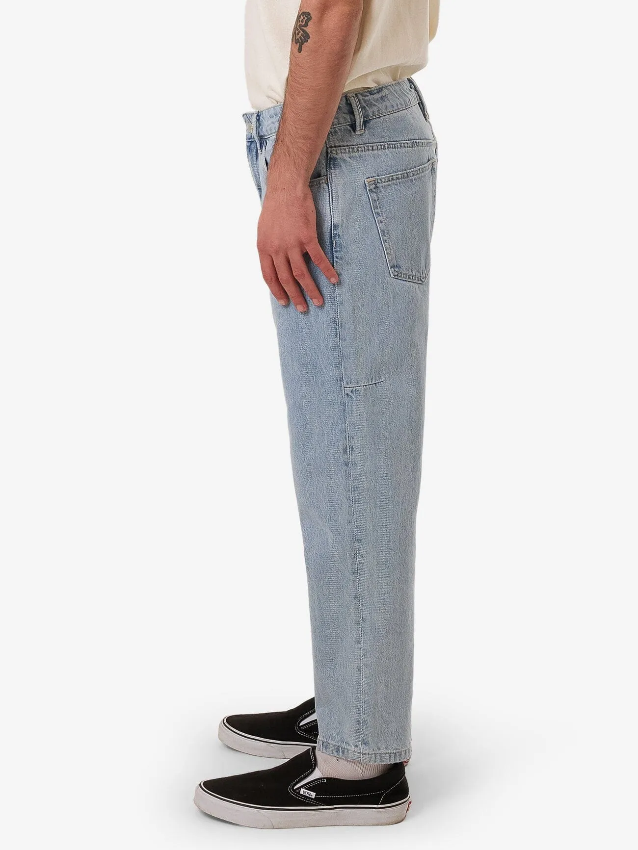Chopped Denim Jean - Ageless Blue