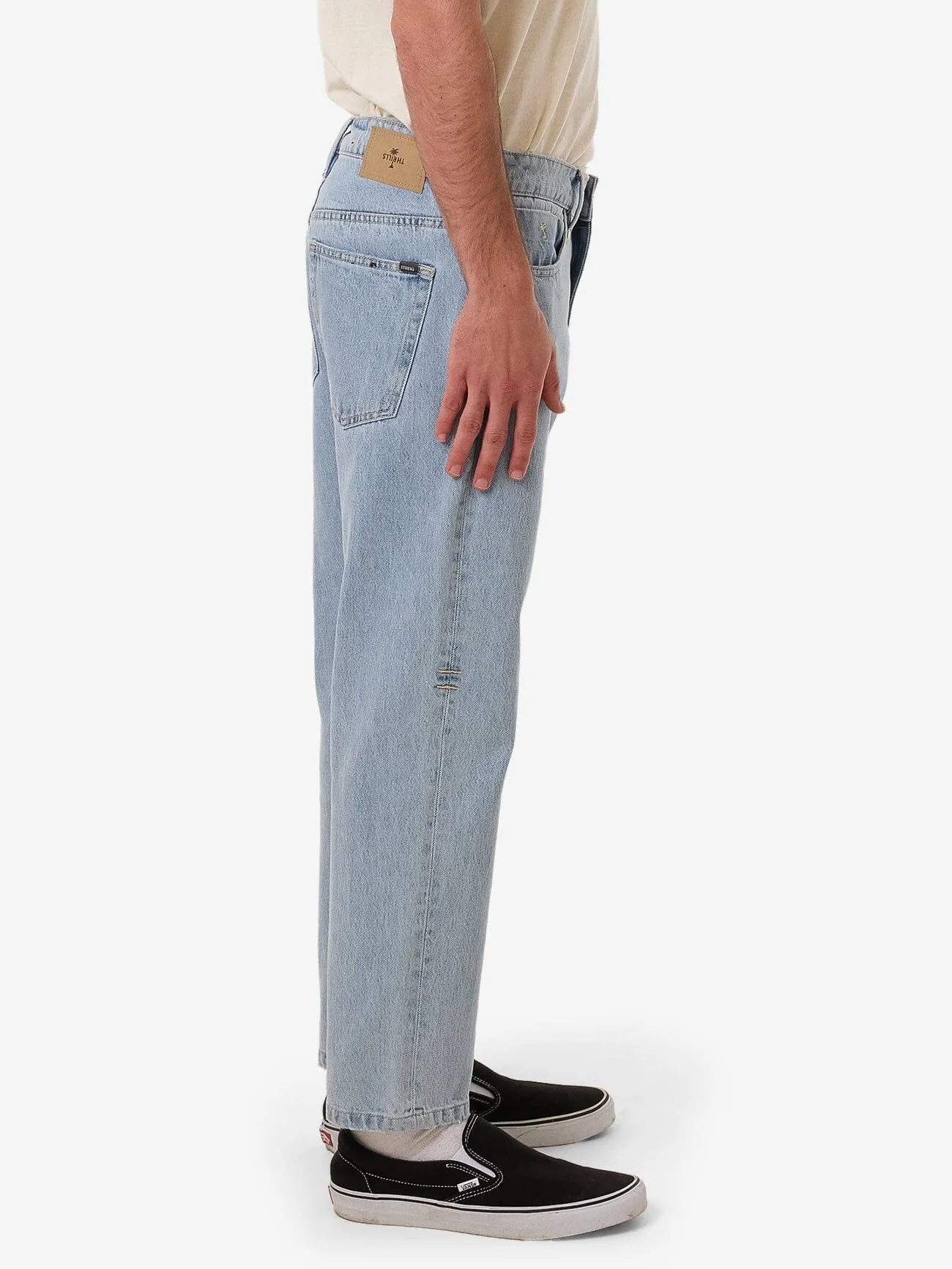 Chopped Denim Jean - Ageless Blue