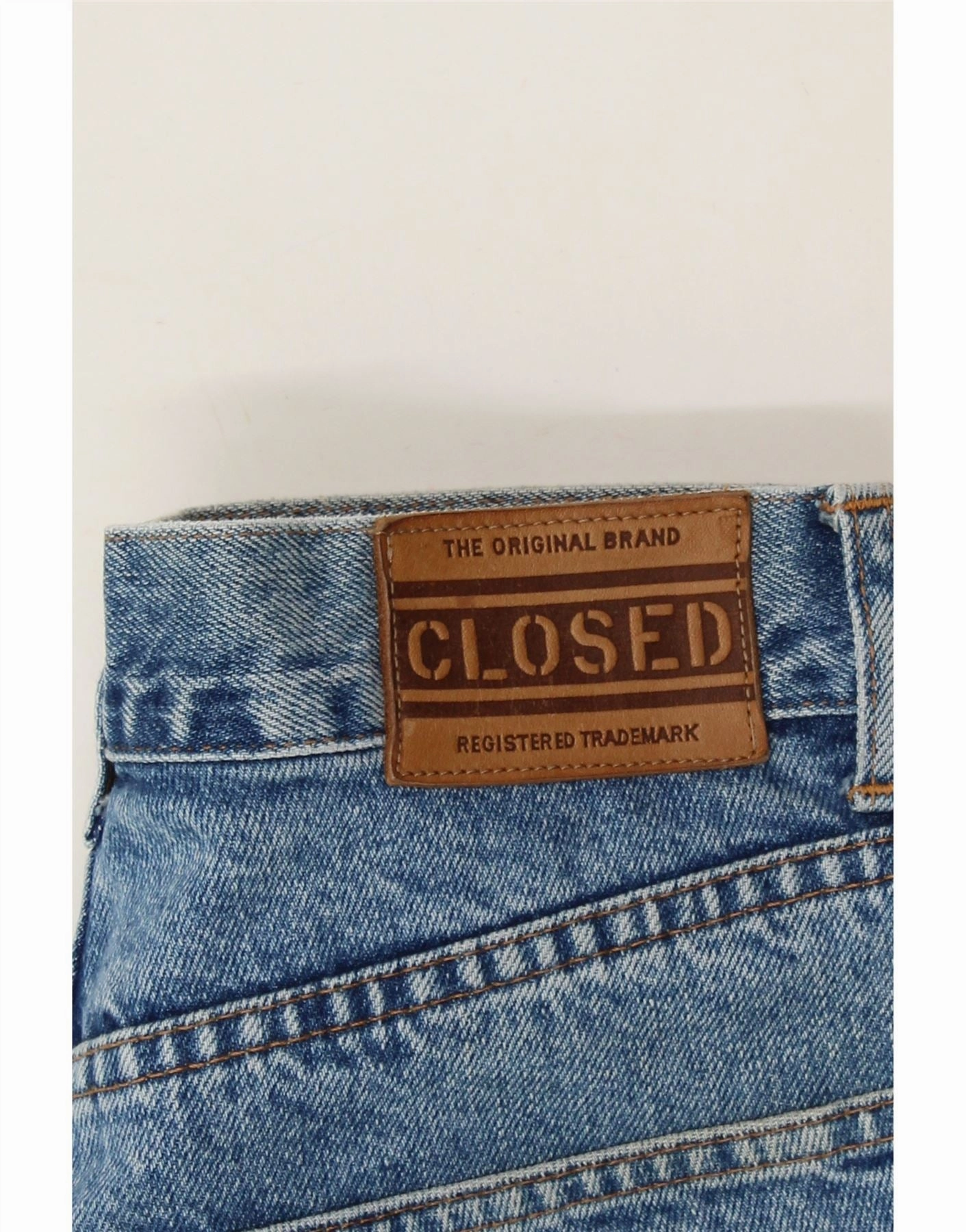 CLOSED Womens Tapered Jeans W27 L32 Blue Cotton