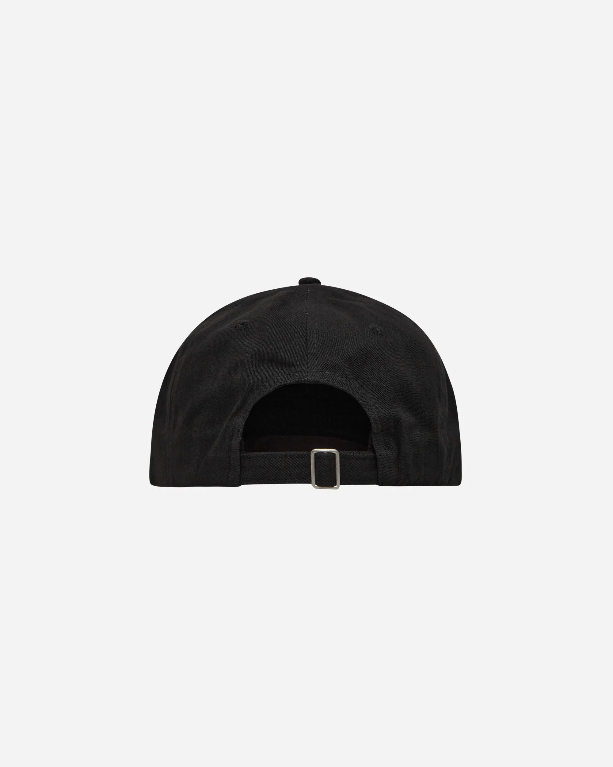 Cotton Twill Baseball Cap Black