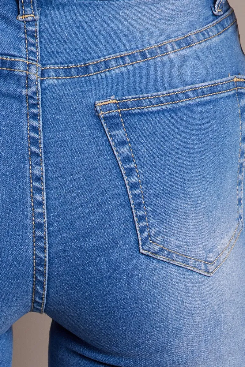 Denim Skinny Jean High Rise