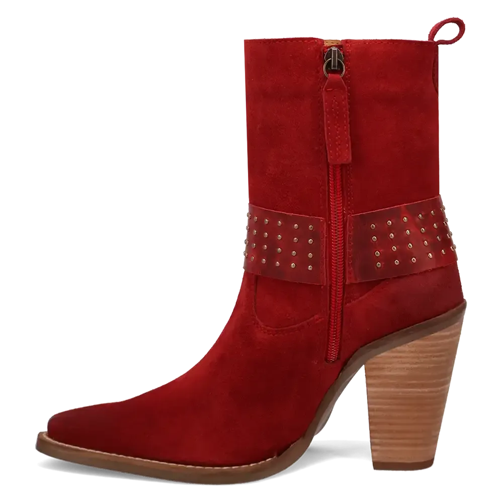 Dingo Songbird - Women's Suede Leather Cowgirl Boots