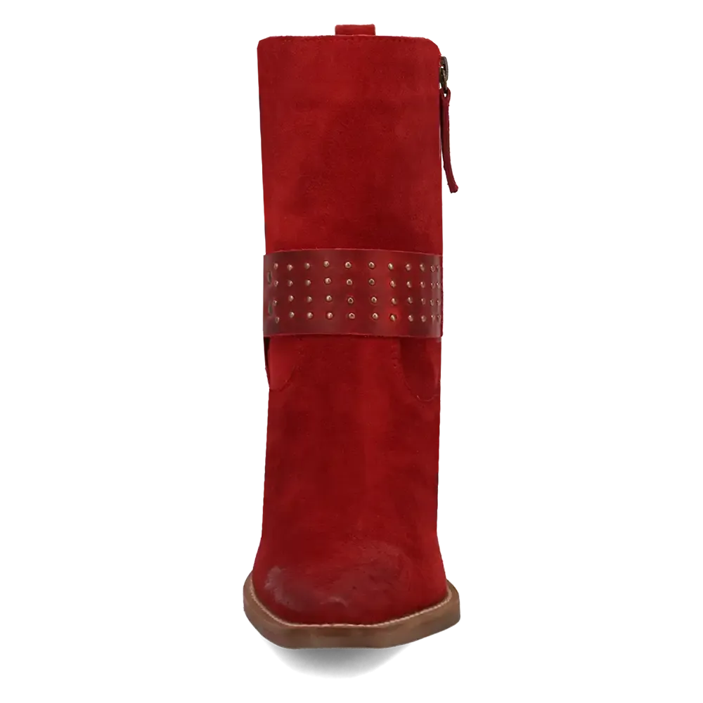 Dingo Songbird - Women's Suede Leather Cowgirl Boots