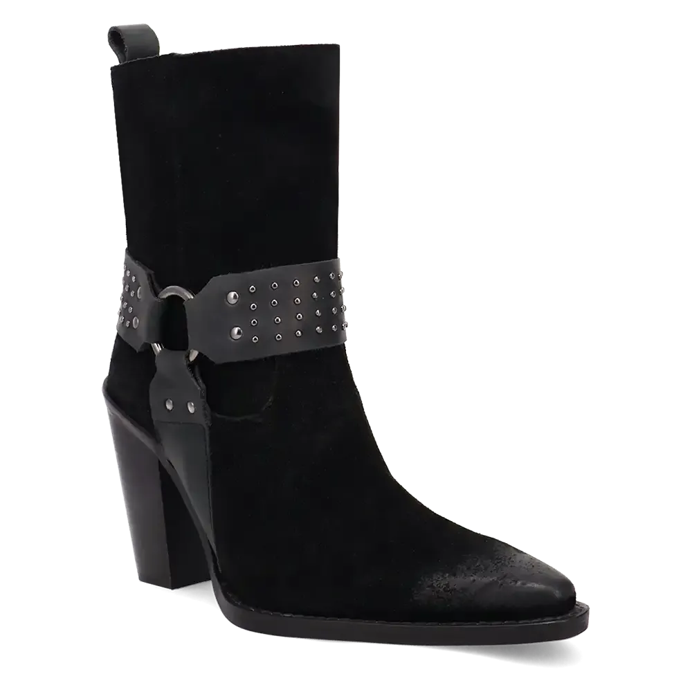 Dingo Songbird - Women's Suede Leather Cowgirl Boots