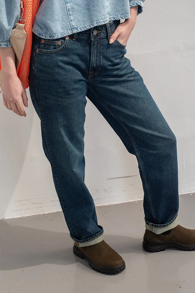 Dr Denim Arch Bay Dark Used Jeans