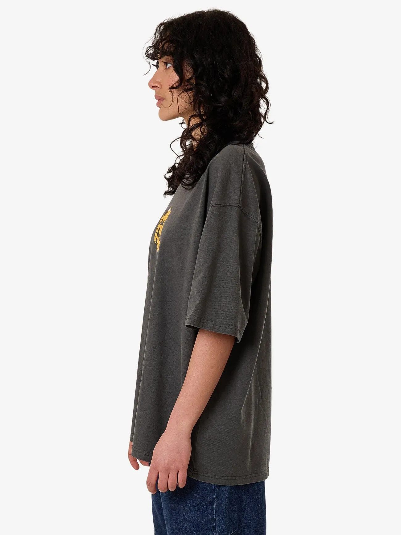 Dream Reality Oversized Tee - Merch Black