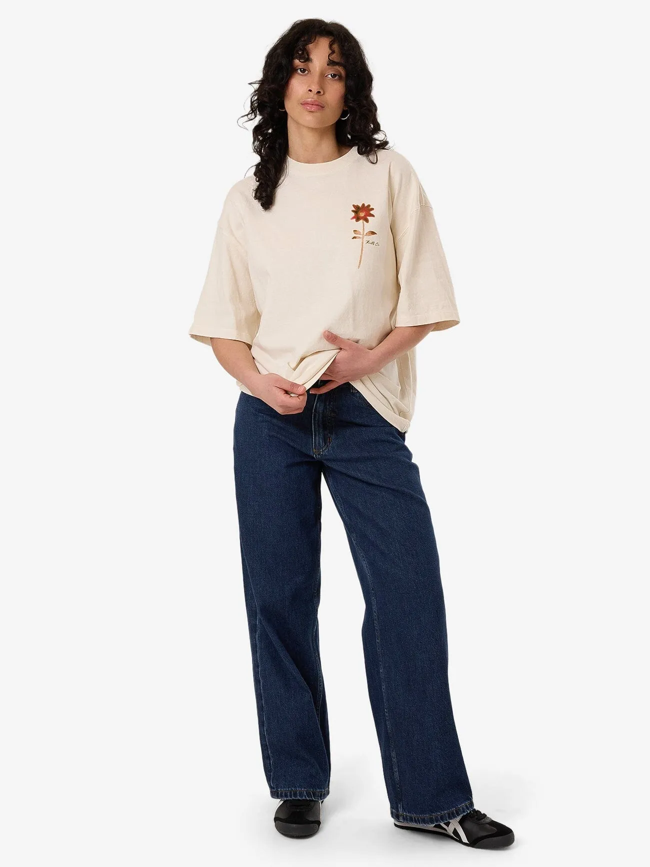 Eternal Dream Oversized Tee - Heritage White