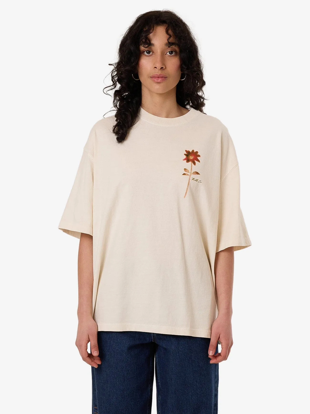 Eternal Dream Oversized Tee - Heritage White