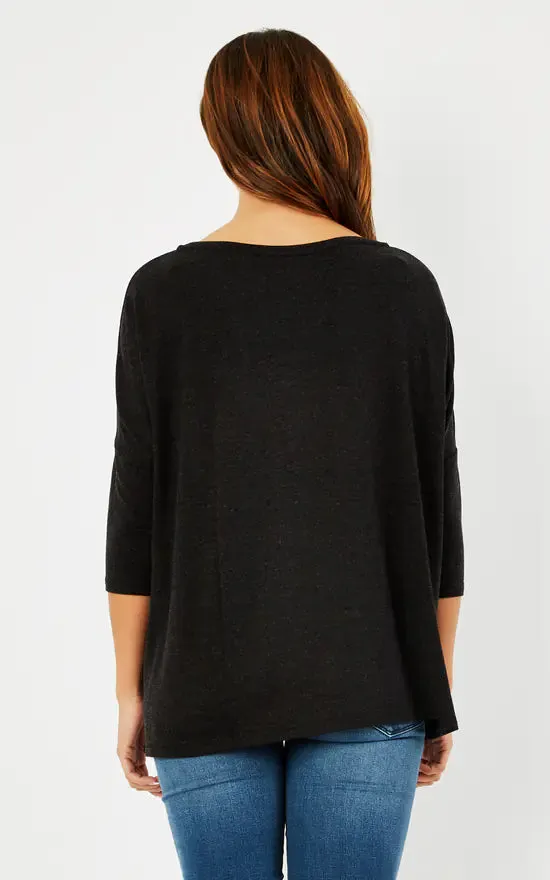 Grey 'Doya' Top