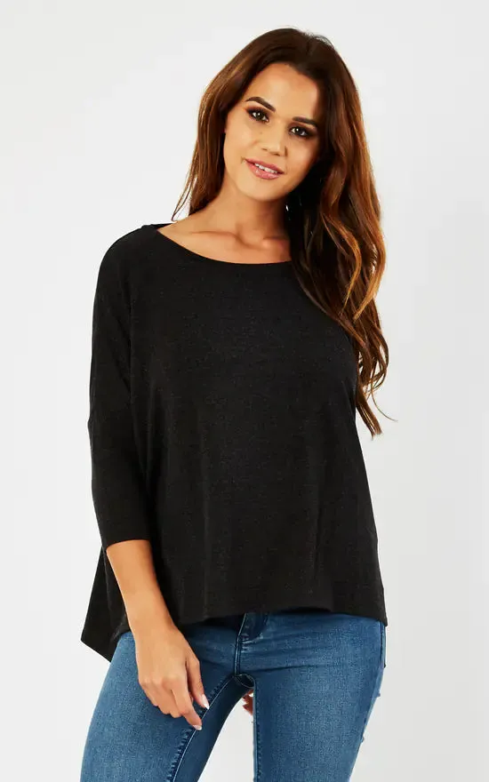 Grey 'Doya' Top