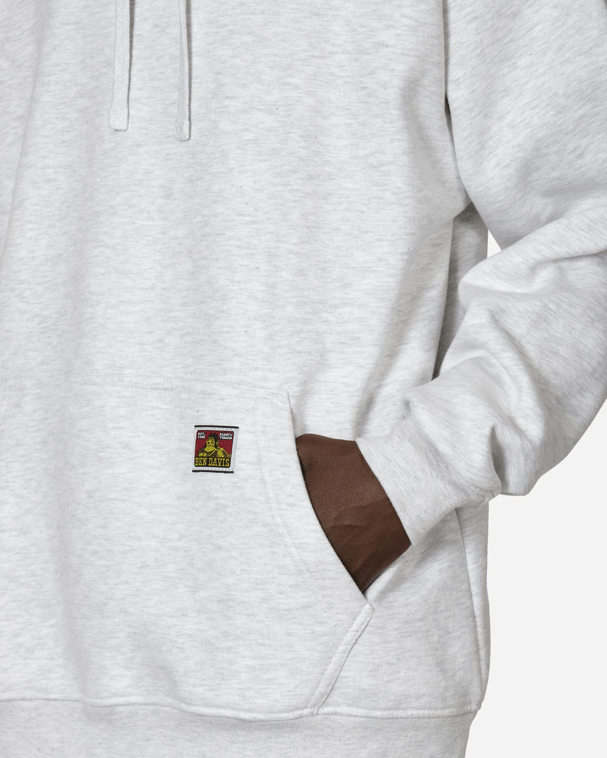 Heavyweight Pullover Hoodie Ash Grey