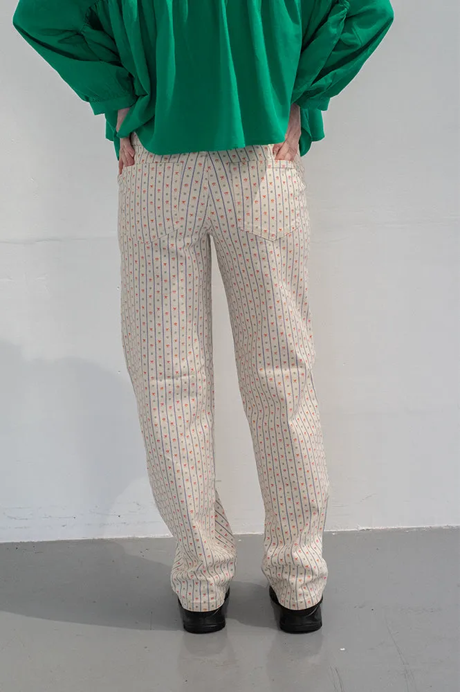ICHI Brokes Birch Jeans