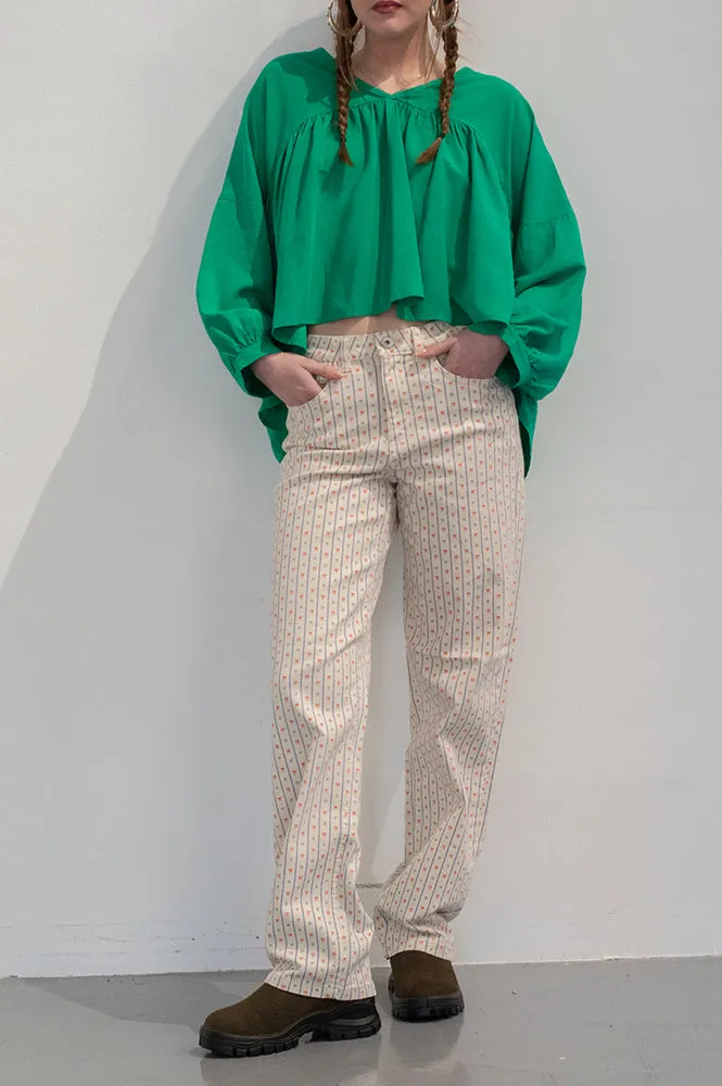 ICHI Brokes Birch Jeans