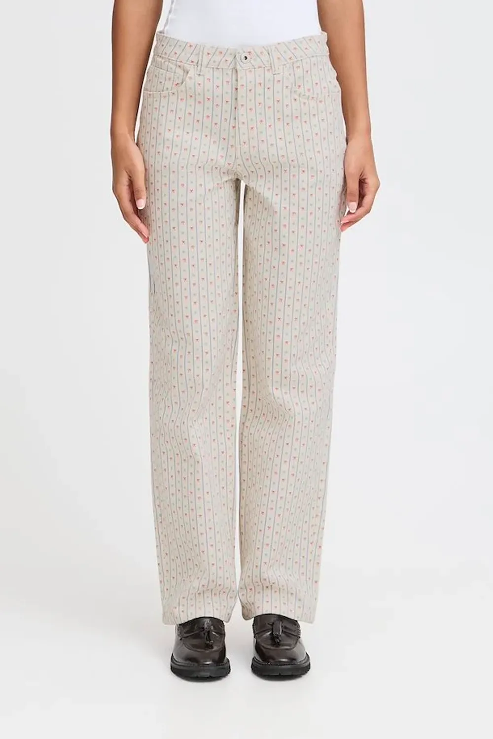 ICHI Brokes Birch Jeans