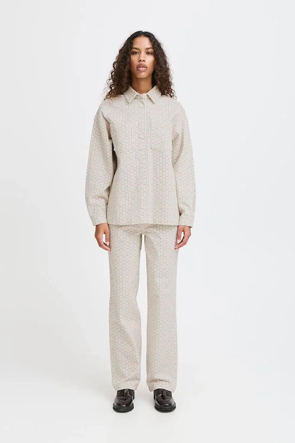 ICHI Brokes Birch Jeans
