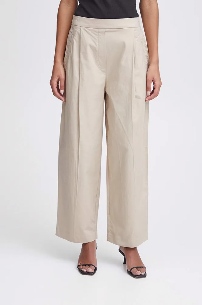 ICHI Unica Doeskin Trousers
