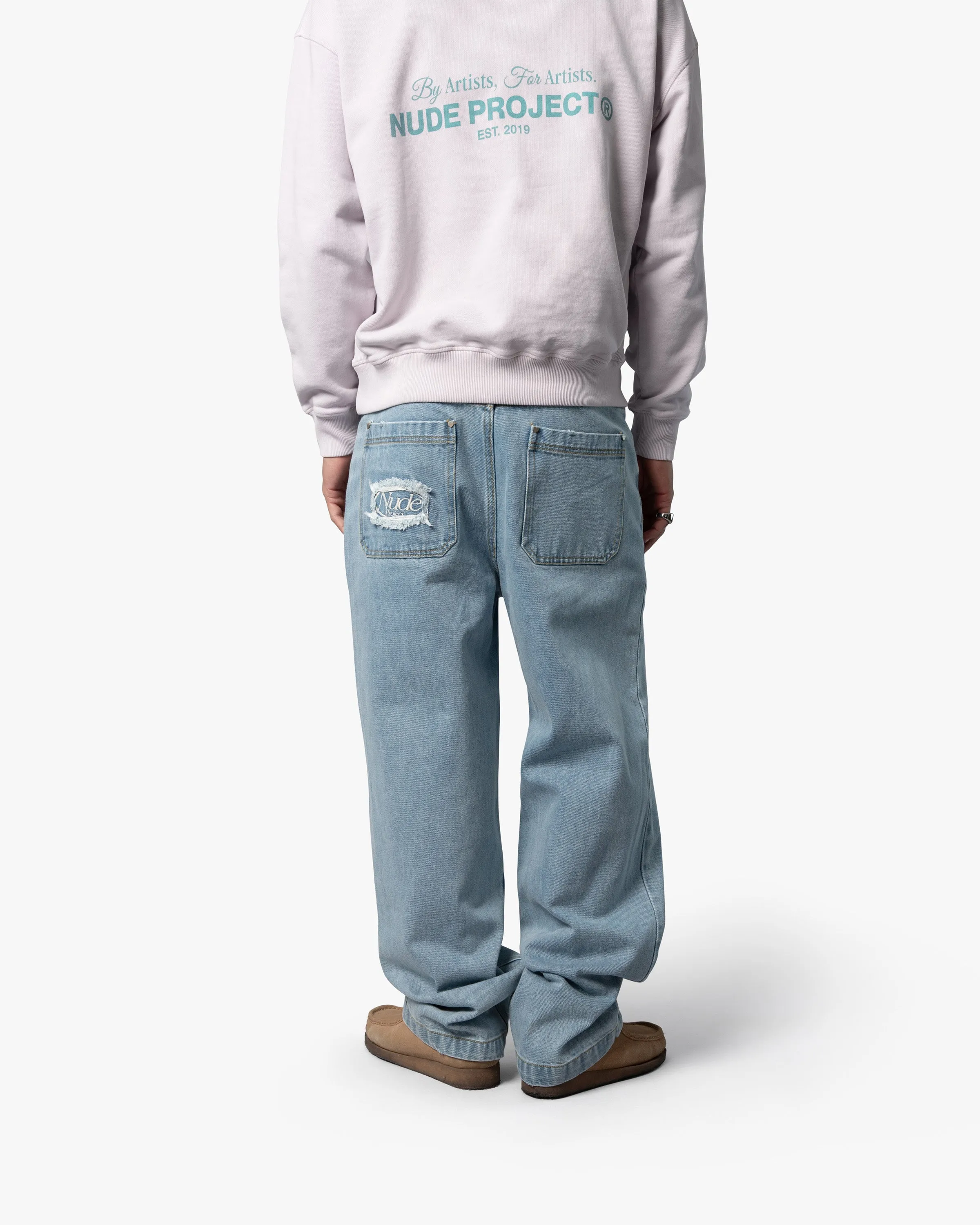 Jeans Washed Blue