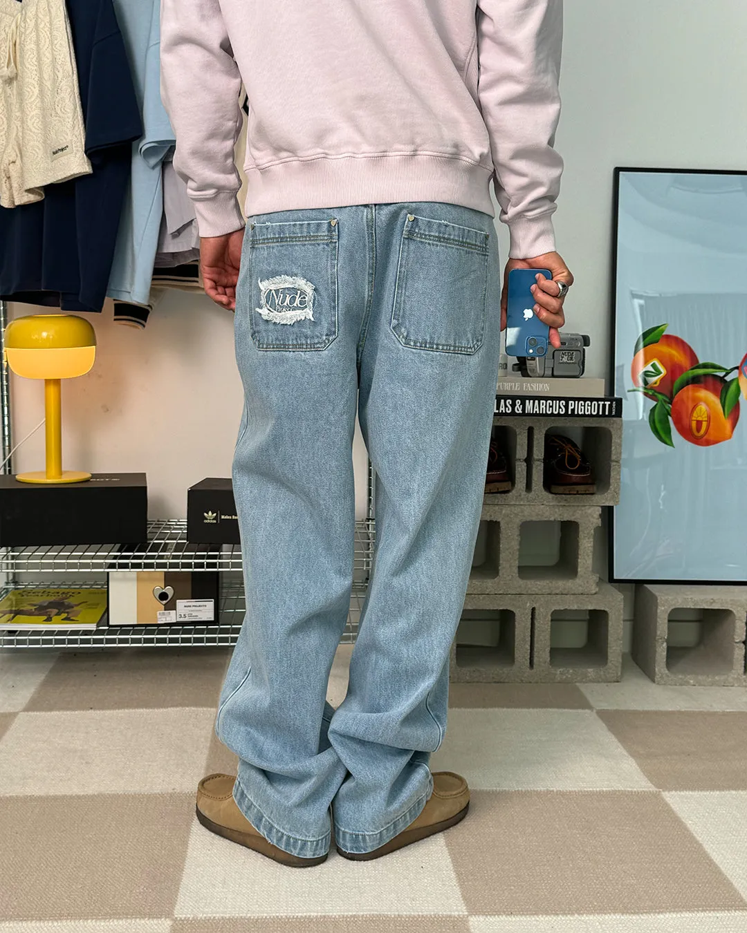 Jeans Washed Blue