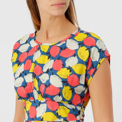 Lemonade Top Navy Multi