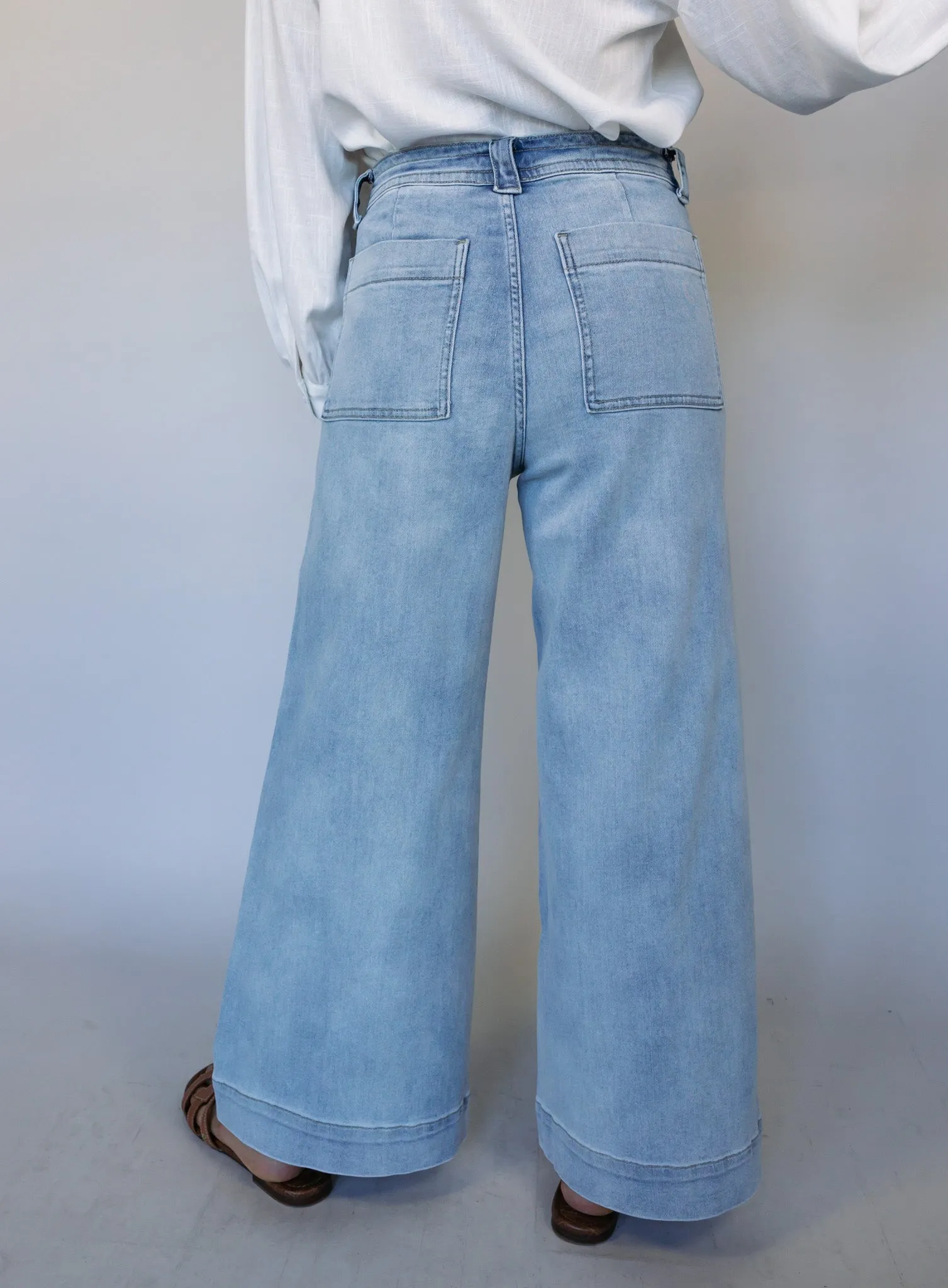 Logan Wide Leg Jeans - Final Sale
