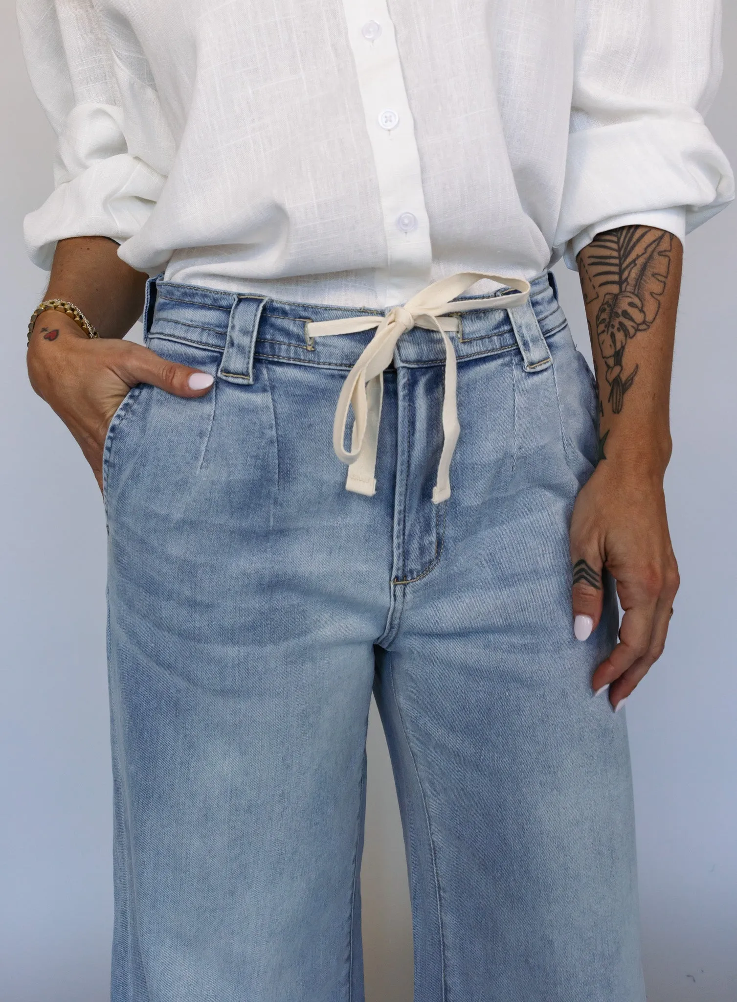 Logan Wide Leg Jeans - Final Sale