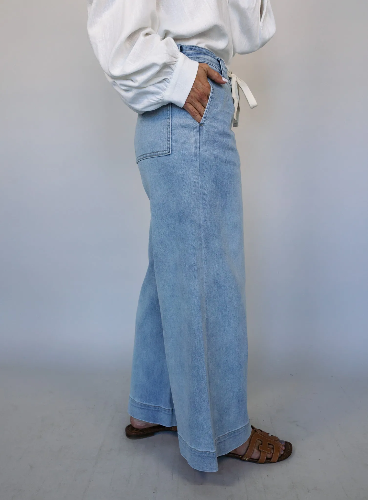 Logan Wide Leg Jeans - Final Sale