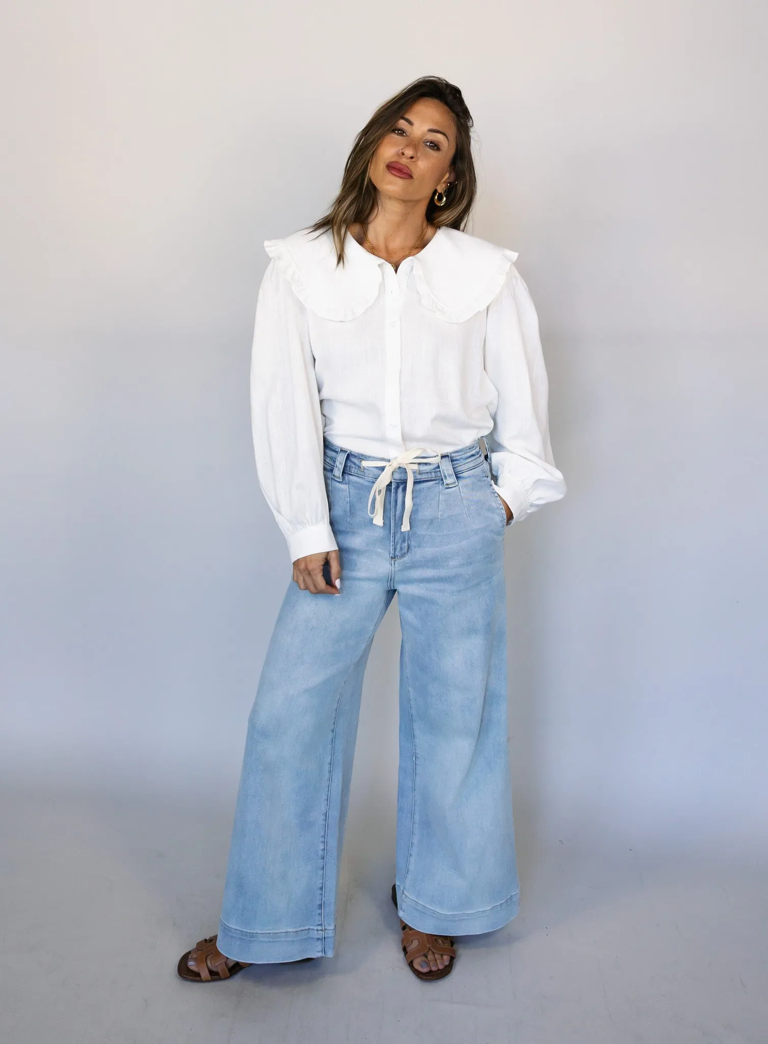 Logan Wide Leg Jeans - Final Sale