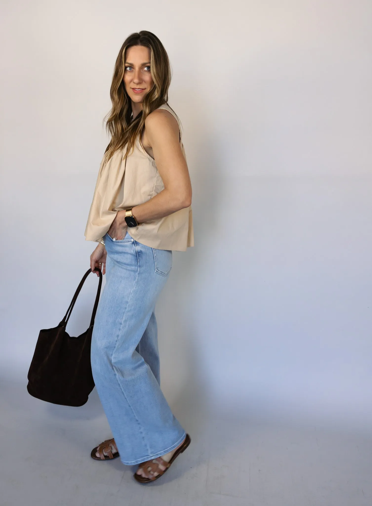 Lyle Wide Leg Jeans