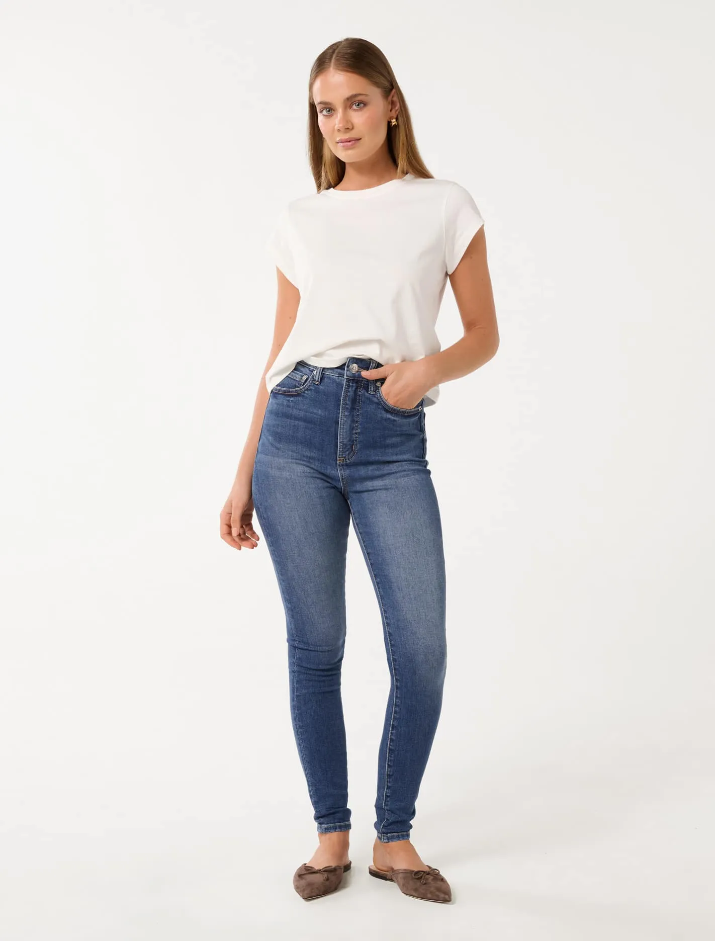 Mila High-Rise Skinny Jeans