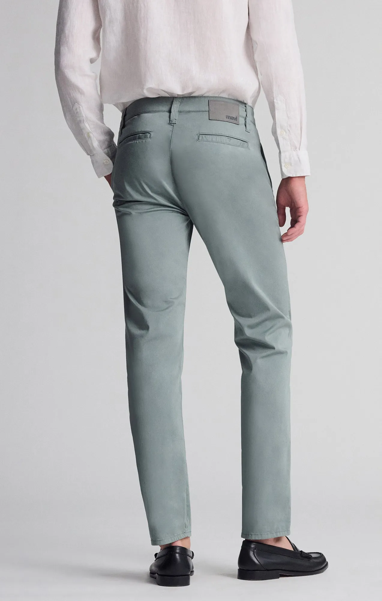 MILTON SLIM STRAIGHT CHINO IN CLOVER CITY SMART