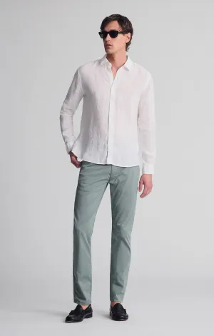 MILTON SLIM STRAIGHT CHINO IN CLOVER CITY SMART
