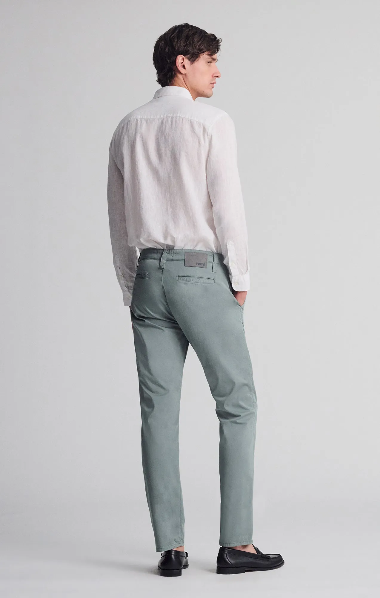 MILTON SLIM STRAIGHT CHINO IN CLOVER CITY SMART